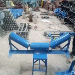 Idler Rollers, drum pulleys and stands and safety guards